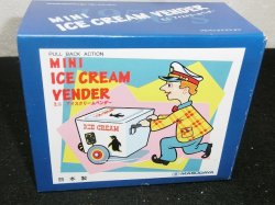 画像1: 復刻版ミニブリキシリーズ　ミニ アイスクリームベンダー