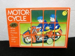 画像1: ブリキ　MOTOR CYCLE　モーターサイクル