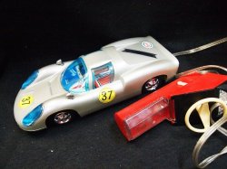 画像1: 60-70年代　リモコン　ポルシェカレラ10 　箱付　バンダイ