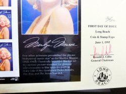 画像3: 『マリリン・モンロー記念切手シート　世界限定500セット』