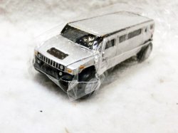 画像1: サントリー HUMMER ハマー リムジン プルバックカー シルバー