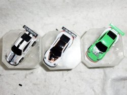 画像2: アサヒワンダ　ポルシェ カレラカップジャパン プルバックカーコレクション  3種セット