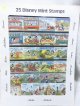 25 Disney Mint Stamps ディズニー25周年記念切手(1)