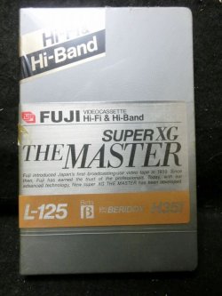 画像1: FUJI Hi-Fi &Hi-BAND SPERXG THE MASTER H351 L-125 生テープ βテープ