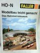 FALLER　鉄道ヤード ジオラマ製作ガイド HO・N Modellbau leicht gemacht Das Bahnbetriebswerk 190844