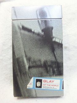 画像1: GLAY HIT THE WORLD  VHSテープ