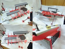 画像3: オリジナルストラクチャー　高架建設中 Nゲージサイズ