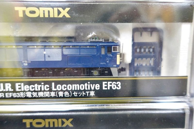 TOMMY - TOMIX EF63 2次形 青色セット 92168 トミックス 電気機関車の+