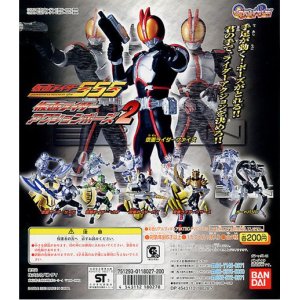 画像: バンダイHG 仮面ライダーファイズ　仮面ライダーアクションポーズ2　全6種セット