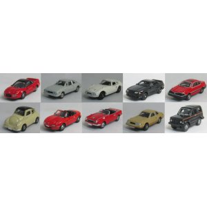 画像: ダイドーデミタスコーヒー　NAVI　MINIATURE　CAR　COLLECTION　全10種