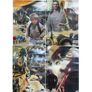 画像: スター・ウォーズ　タコベル販促用　ポスター　4種セット　輸入品