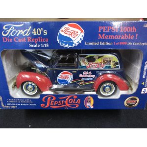 画像: 『ペプシ・コーラ　レプリカコレクション FORD40’ｓ　レッド』　Golden Wheel 