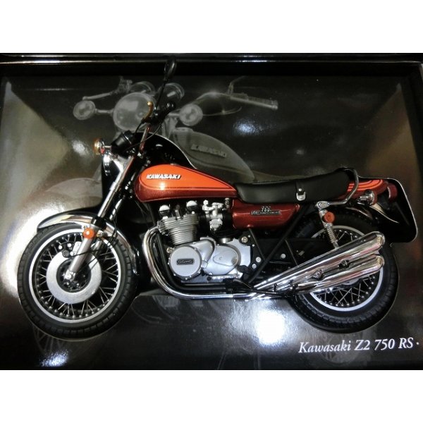 画像2: KAWASAKI Z2 750RS キャンディ・ブラウン 1/12 (2)