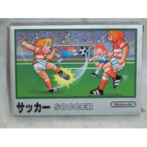 画像: 『ファミコンソフト　サッカー』　任天堂