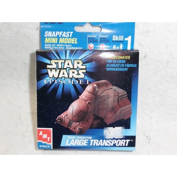 画像1: STAR WARS EPISODE 1 LARGE TRANSPORT SNAPFAST MINI MODEL (1)