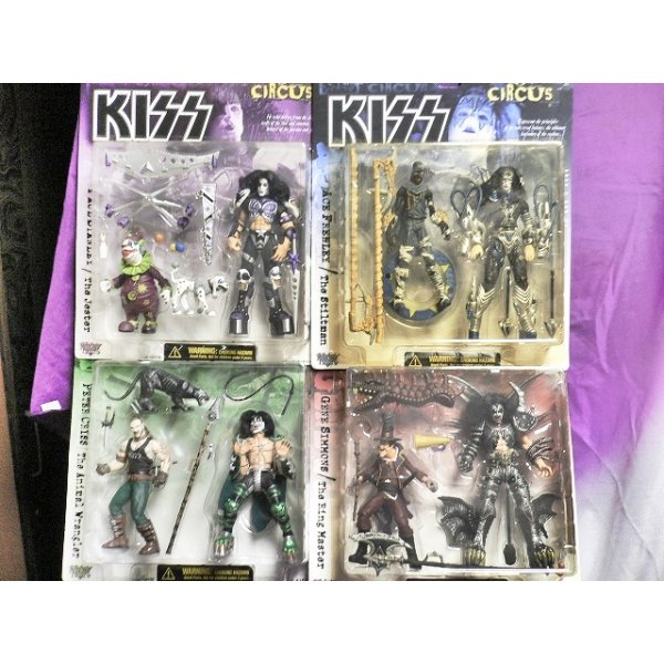 画像1: KISS キッス ブリスター サイコサーカス 4種セット (1)