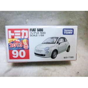 画像: トミカ赤箱 No.90 フィアット 500