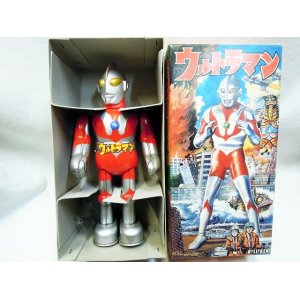 画像: ブリキゼンマイ歩行　ウルトラマン　ビリケン商会