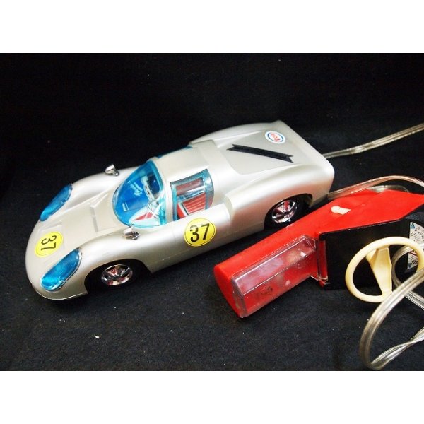 画像1: 60-70年代　リモコン　ポルシェカレラ10 　箱付　バンダイ (1)