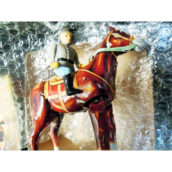 画像3: MECHANICAL WIND UP CONFED ERATE CAVALRY　ゼンマイ式　箱付 (3)