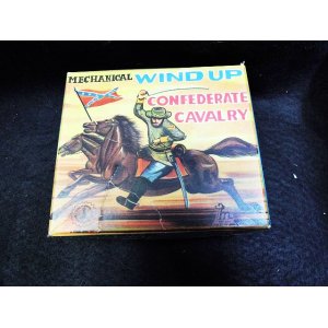 画像: MECHANICAL WIND UP CONFED ERATE CAVALRY　ゼンマイ式　箱付