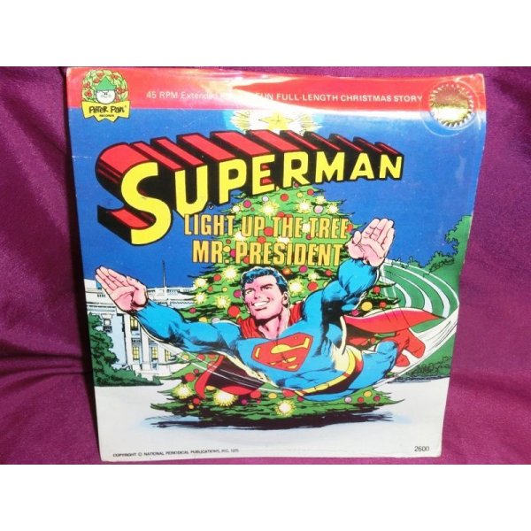 画像1: 『Superman  Light Up The Tree Mr. President 』輸入品 (1)