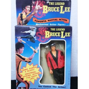 画像: THE LEGEND BRUCE LEE　赤服　箱付　Largo Toys