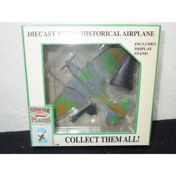 画像1: DIECAST PLANE WITH STAND No.5398 ILYUSHIN II-2SHTURMOVIK (1)