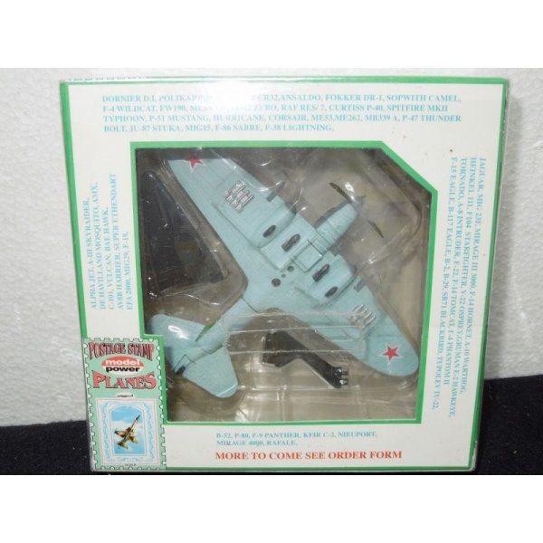 画像3: DIECAST PLANE WITH STAND No.5398 ILYUSHIN II-2SHTURMOVIK (3)