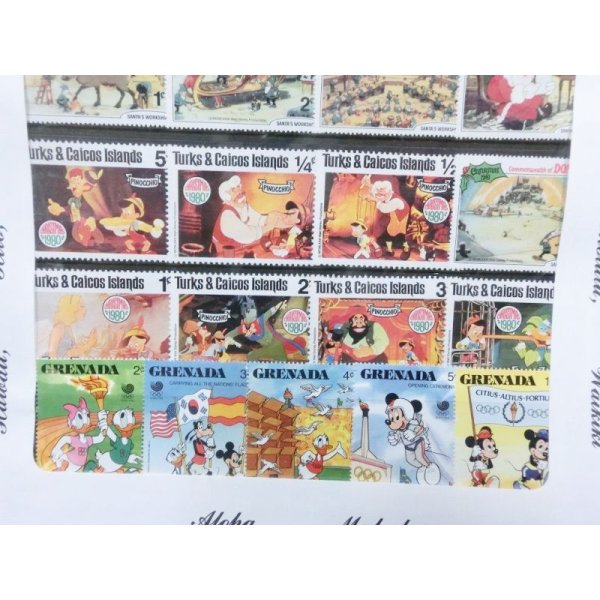 画像3: 25 Disney Mint Stamps ディズニー25周年記念切手(2) (3)