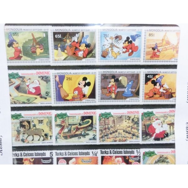 25 Disney Mint Stamps ディズニー25周年記念切手(2) - お宝Toy's ZOON