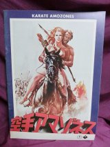 画像: 空手アマゾネス　1974年　映画パンフ