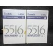 画像1: Scotch 5516 ULTRA SHARPNESS XT L-250 生テープ2本組セット βテープ (1)