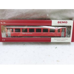 画像: BEMO 3282 116 RhB Personenwagen EW III rot B 2466