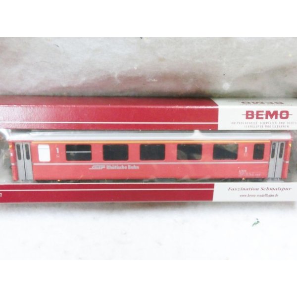 画像2: BEMO 3281 112 RhB Personenwagen EW III rot A 1272 (2)