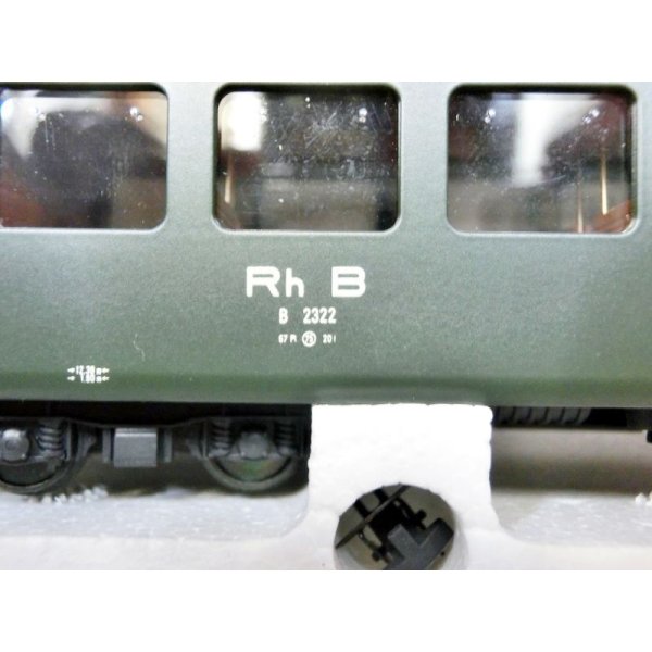 画像2: STL 2203-2 RhB 4-achsiger Personenwagen 2. Klasse Nr. 2322 (2)