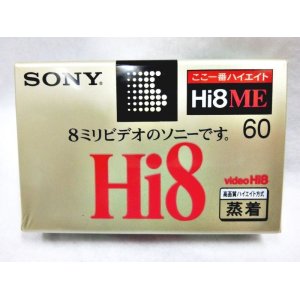 画像: SONY Hi8ME 60 高画質ハイエイイト方式　蒸着