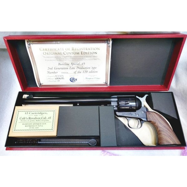画像2: COLT BUNTLINE SPECIAL.45 10inch 2nd GENERATION LATE PRODUCTION TYPE 木製グリップ付 (2)