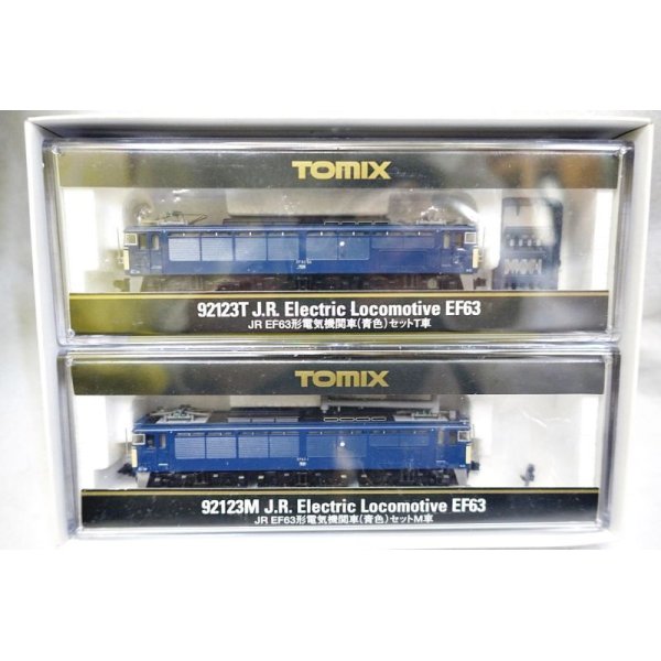 TOMIX 92123 JR EF63形 電気機関車 青色セット - お宝Toy's ZOON