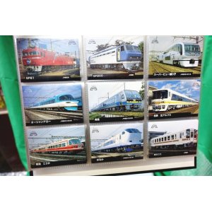 画像: エポック 鉄道カード RAIL WAY COLLECTION 1997 57種セット