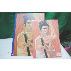 画像: ブルース・リー風 ノート・レターセット