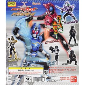 画像: バンダイHG 仮面ライダーカブト　アクションポーズ　全7種セット