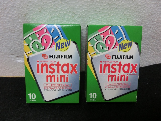 画像: FUJIFILM instax mini 10 チェキ　FUJI instax mini フィルム 2個セット付　富士フィルム