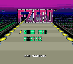 画像: 『スーパーファミコン　F-ZERO（エフゼロ）』　任天堂