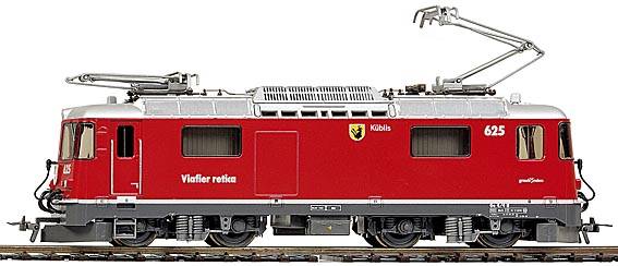 画像: BEMO 1258 160 RhB Ge 4/4II 630 hellrot Trun