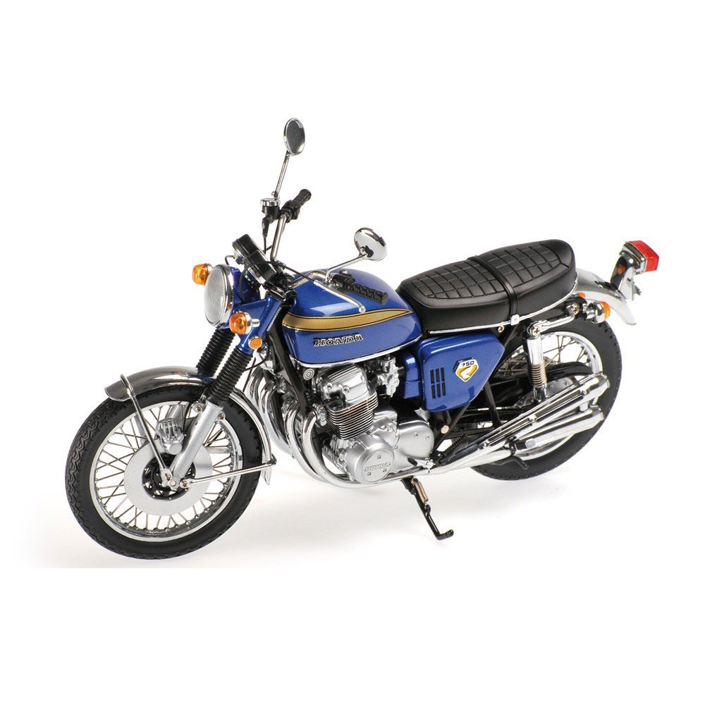 画像: ミニチャンプス1/12 ホンダ Honda CB750 1968ブルー 