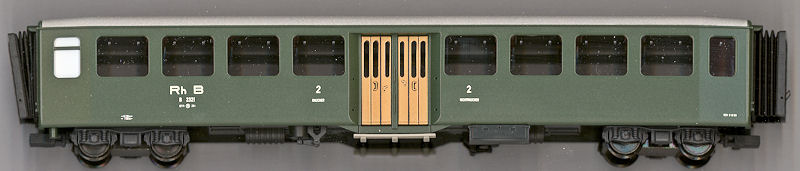 画像: STL 2203-1RhB 4-achsiger Personenwagen 2. Klasse Nr. 2321